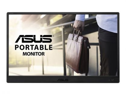 ASUS ZenScreen MB165B - LED monitor - 15.6" - portable - 1366 x 768 WXGA @ 60 Hz - TN - 220 cd/m² - 500:1 - 10 ms - USB