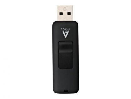 16GB FLASH DRIVE USB 2.0 BLACK 10MB/S READ 3MB/S WRITE