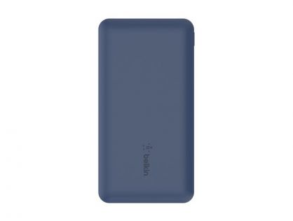 BELKIN 10K POWER BANK USB-C 15W DUAL USB-A 15CM USB-A TO C BLUE