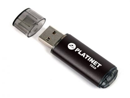 USB-A FLASH/PEN DRIVE 16GB- USB 2.0 BLACK BLISTER