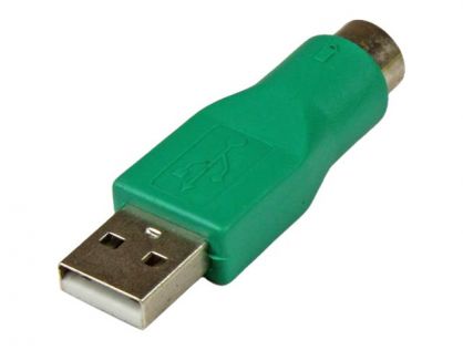 StarTech.com Replacement PS/2 Mouse to USB Adapter F/M - use with PS/2 and USB capable mouse only (GC46MF) - Mouse adapter - PS/2 (F) to USB (M)