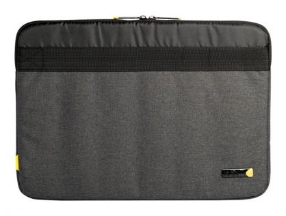 techair Eco - Notebook sleeve - 14" - 15.6" - black/grey