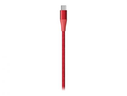 PowerLine + II USB A to USB C 3ft Red