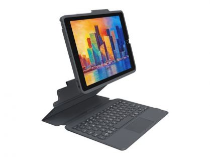 ZAGG Pro Keys - keyboard and folio case - with trackpad - QWERTY - UK - black Input Device