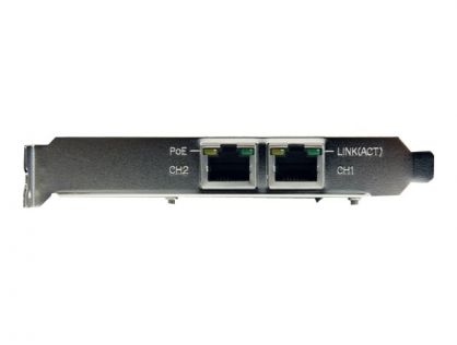 StarTech.com Dual Port PCI Express Gigabit Ethernet Network Card Adapter - 2 Port PCIe NIC 10/100/100 Server Adapter with PoE PSE (ST2000PEXPSE) - Network adapter - PCIe - Gigabit Ethernet x 2