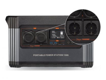 XTORM PORTABLE POWER STATION 1300 BLACK ORANGE