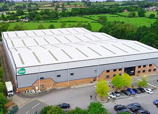 A picture of Stone, A Converge Company HQ from the air