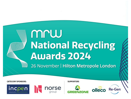 National Recycling Awards Winner 2024 Logo