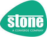 Logo for Stone Technologies, A Converge Company